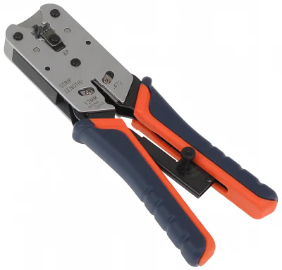 Clește de sertizat conectori RJ HT-L2182R, pentru mufe RJ45 (8P8C)