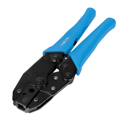 CLESTE sertizare mufe, LOGILINK, functii: sertizare mufe, RJ45 Cat6a/Cat7, pt. cablu 7-8mm, compatibil cu MP0030, MP0033 si MP0048, albastru, "WZ0039"