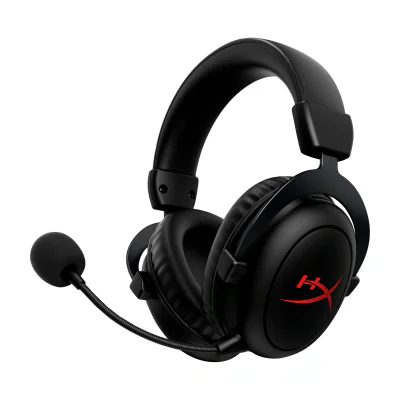 Cloud II Core Wireless Gaming Headset, Wired & Wireless, Gaming, 10 - 21000 Hz, 293 g, Headset, Black