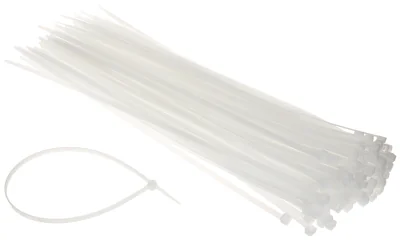 Colier de plastic CONOTECH OPC-350X4.8/W*P100, 350 x 4,8 mm, set 100 buc.