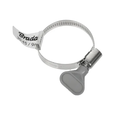 Colier metalic BRADAS BSGRIPM-30-45/9, Ø 30-45 mm, lățime 9 mm