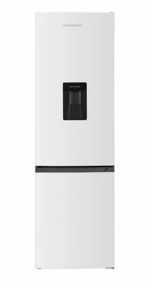 Combina frigorifica HEINNER HC-HM260INVWDD, 260 l, Clasa D, Dozator apa, Compresor inverter, Alb
