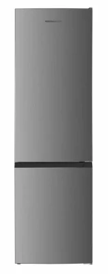 Combina frigorifica HEINNER HC-HM262INVXD, 262 l, Clasa D, Nu, Compresor inverter, Aspect inox
