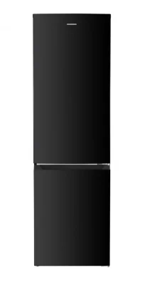 Combina frigorifica HEINNER HCNF-HM253INVBKE++, No Frost, 253 l, Clasa E, Nu, Compresor inverter Negru