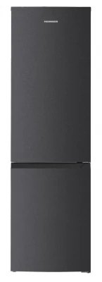 Combina frigorifica HEINNER HCNF-HM253INVDGD, No Frost, 253 l, Clasa: D, Compresor inverter, Gri antracit texturat