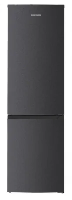 Combina frigorifica HEINNER HCNF-HM253INVDGE++, No Frost, 253 l, Clasa E, Nu, Compresor inverter, Gri antracit texturat