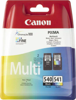 Pachet 2 cartuse Canon PG-540 + CL-541