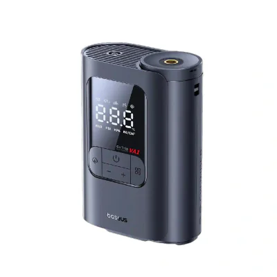 COMPRESOR AUTO Baseus GoTrip VA1, acumulator integrat de 7500mAh, USB Type-C x 1, LED, presiune maxima 2.3 bar, negru "C0119601" - 6932172696085