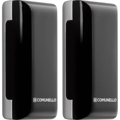 Comunello DART-BAT - GDARTBTTN0B00A Pereche de fotocelule, alimentare receptor 12/24 VAC/DC, alimentare emitător 1xbaterie de 1,5V, rază de actiune 18 metri, reg