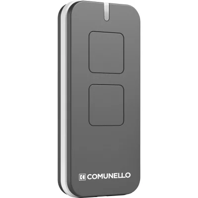 Comunello Victor 2SY Grey - GVCTR2SYN0G00-Telecomanda cu 2 canale pentru automatizare la 433MHz, posibititatea de a copia codul pe alte telecomenzi, gri