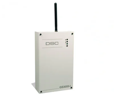Comunicator DSC GSM/GPRS universal, DSC GS3055 IGW, Functioneaza cu dispeceratele System II/ System III, Simuleaza o linie telefonica fixa, Comuta automat pe linia de GSM daca simte sabotarea linie telefonice fixe, 4 intrari de alarma, 4 iesiri de ti