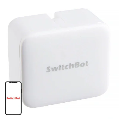 Comutator de la distanță fără fir SwitchBot-S1 (alb)