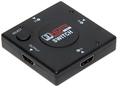 Comutator HDMI PAWONIK HDMI-SW-3/1, 3 intrări, 1 ieșire