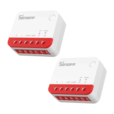 Comutator inteligent ZigBee pentru obloane Sonoff MINI-ZBRBS (2pak)
