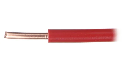 Conductor electric monofilar Mercor DY-2.5-RD/750V, 2,5 mm², roșu, 450/750 V, rolă 100 m