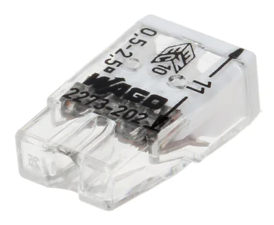 Conector cu arc WAGO WAGO-2273-202*P12, 2 borne, set 12 buc.