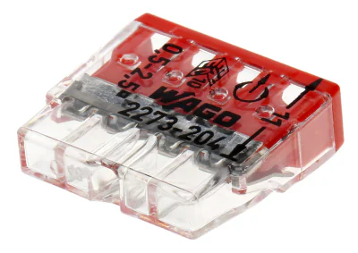 Conector cu arc WAGO WAGO-2273-204*P12, 4 borne, set 12 buc.