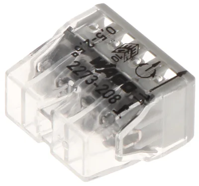 Conector cu arc WAGO WAGO-2273-208*P50, 8 borne, set 50 buc.