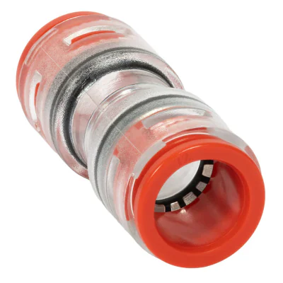 Conector drept pentru microtuburi DELTA-OPTI Z-12-8, Ø 12 / 8 mm