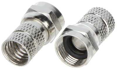 Conector F cu etanșare elastică DELTA PLUG F/7.2*P10, set 10 buc.
