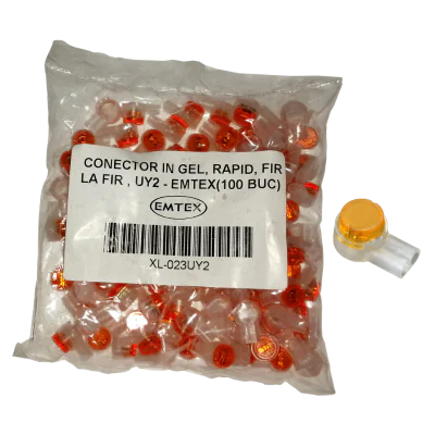 Conector in gel, rapid, fir la fir, UY2 - Emtex (100 buc) "XL-023UY2"
