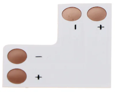 Conector pentru benzi LED ORNO AD-TL-6499/Z/L, lățime bandă 8 mm
