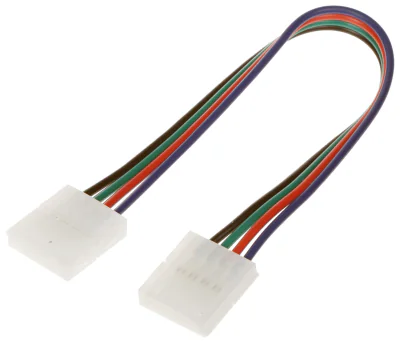 Conector pentru benzi LED ORNO AD-TL-6499/Z-P-Z/RGB, lățime bandă 10 mm