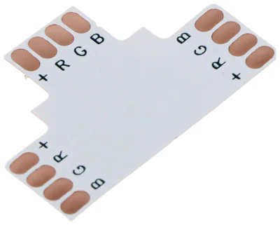 Conector pentru benzi LED ORNO AD-TL-6499/Z/T/RGB, 10 mm