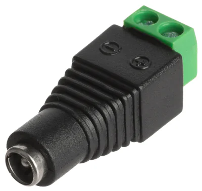 Conector rapid de alimentare DELTA PLUG G-55*P10, 2,1/5,5 mm, drept, set 10 buc.