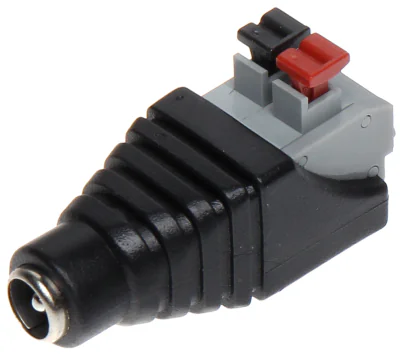 Conector rapid de alimentare DELTA PLUG G-55H*P10, 2,1/5,5 mm, drept, set 10 buc.