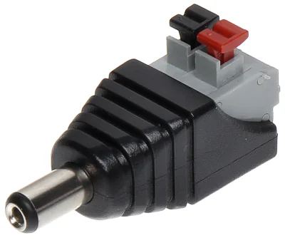 Conector rapid de alimentare DELTA PLUG S-55H*P10, 2,1/5,5 mm, drept, set 10 buc.