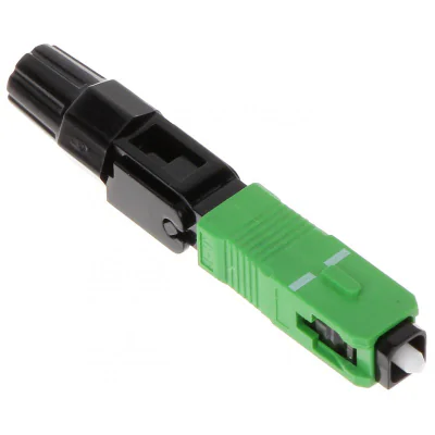 Conector rapid SC/APC single mode green H05, "H05"