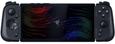 Consola portabila gaming Razer Edge Wifi + Controller Kishi V2 Pro, bluetooth 5.2, display AMOLED de 6.8 inch în diagonală, rezoluție full HD+ (2400 x 1800 pixeli),  memorie RAM 6 GB LPDDR5, stocare SSD 512 GB, baterie 5000mAh