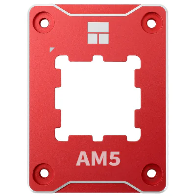 Contact frame Thermalright, compatibil AM5 aliaj aluminiu, 75x56x7.5mm, rosu, "AM5 Secure Frame Red"