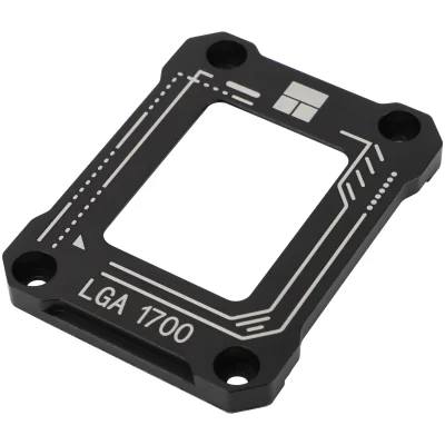 Contact Frame Thermalright, compatibil Intel LGA 1700, aliaj aluminiu, 54x70x6mm, negru, "LGA 17XX-BCF-Black V2"