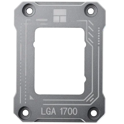 Contact frame Thermalright, compatibil LGA 1700 aliaj aluminiu, 54x70x6mm, gri, "LGA 17XX-BCF-GRAY"