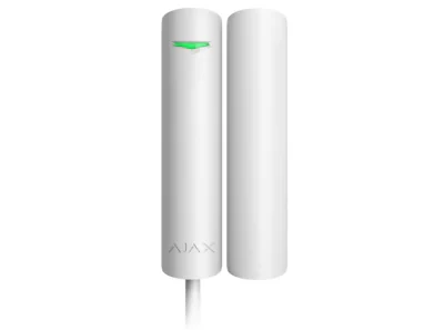 Contact magnetic cablat AJAX DOORPROTECT PLUS FIBRA (WHT)