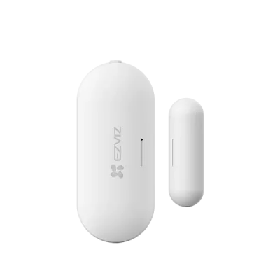 CONTACT MAGNETIC WIRELESS EZVIZ T2C, Temp de functionare: -10 °C to 55 °C (14 °F to 131 °F), Dimensiuni: Corp:  53.5 × 22.5 × 13.5 mm, Magnet 32.0 × 10.5 × 13.5 mm, greutate: 80g.