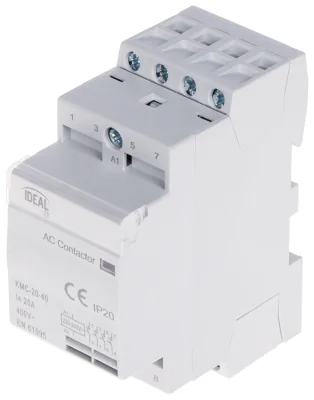 Contactor modular trifazat IDEAL KMC-20-40, 20 A, 400 V AC, NO