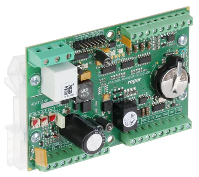 Controler de acces Roger PR402DR-BRD, 8 intrări, 4 ieșiri