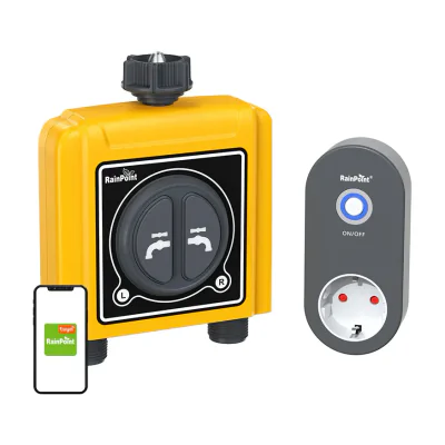 Controler de irigare cu 2 zone RainPoint cu aplicație
