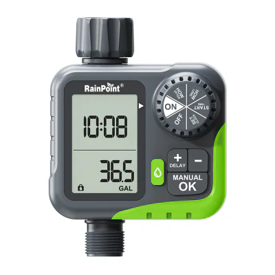 Controler de irigare RainPoint ITV117 cu limitator de consum de apă