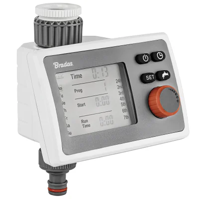 Controler electronic pentru irigații BRADAS WL-3139, filet interior 3/4"