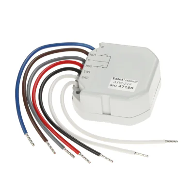 Controler fără fir cu două canale 230 V AC SATEL ASW-210, pentru ABAX/ABAX2