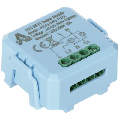 Controler inteligent ATLO ATLO-SW1-TUYA, Wi-Fi, Tuya Smart, 1 canal