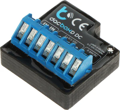 Controler inteligent cu două canale BLEBOX DACBOXD-DC, Wi-Fi, 5-24 V DC