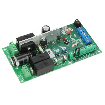 Controler pentru porți ELMES STB12VM1, alimentare 12 V AC, 5 intrări, 3 ieșiri, 433,92 MHz