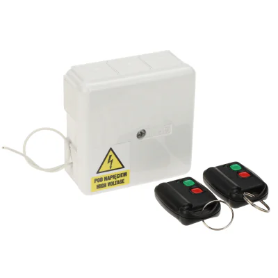 Controler radio pentru porți și rulouri ELMES ST100HS, alimentare 230 V AC, 3 ieșiri, 433,92 MHz