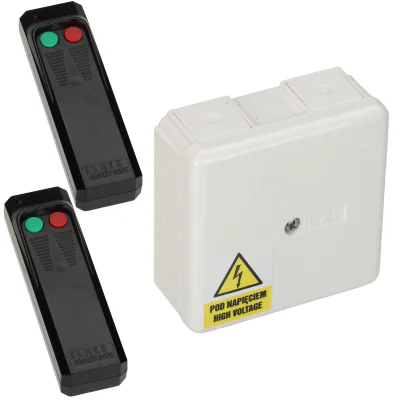 Controler radio pentru porți și rulouri ELMES ST200HS, alimentare 230 V AC, 3 ieșiri, 433,92 MHz