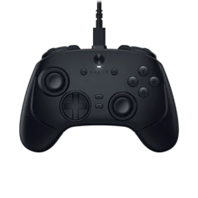Controller cu fir Razer Wolverine V3 8K Tournament Edition, compatibil XBOX & PC, butoane de actiune mecanice Razer Mecha Tactile, butoane analogice Anti-drift Hall, lungime cablu 3m, interfata USB-C la USB-A, negru